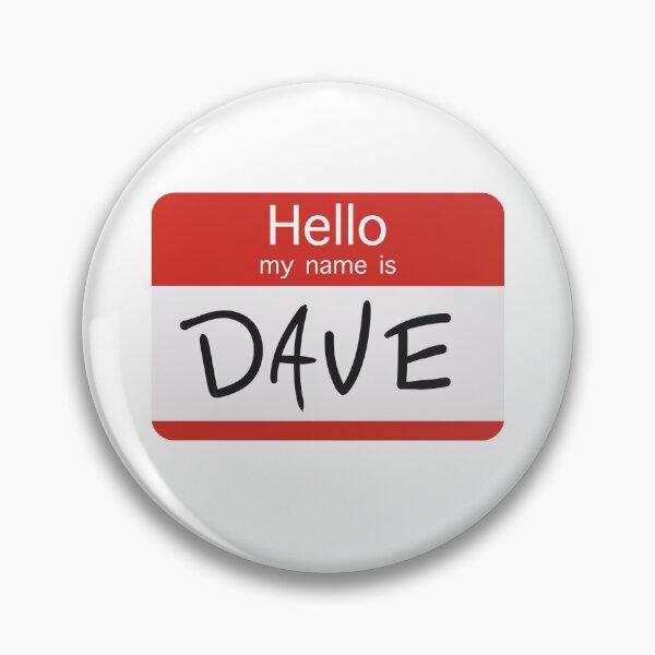 Item preview, Hello my name is Dave designed and sold by JCalvert-Design.