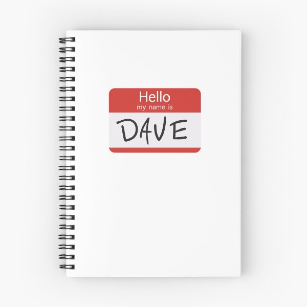 Item preview, Hello my name is Dave designed and sold by JCalvert-Design.