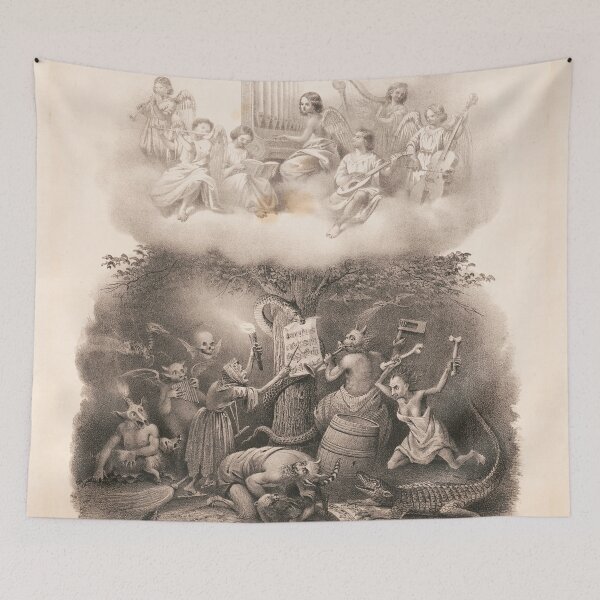 Item preview, Heaven Above and Hell below designed and sold by Vintage Designs +.