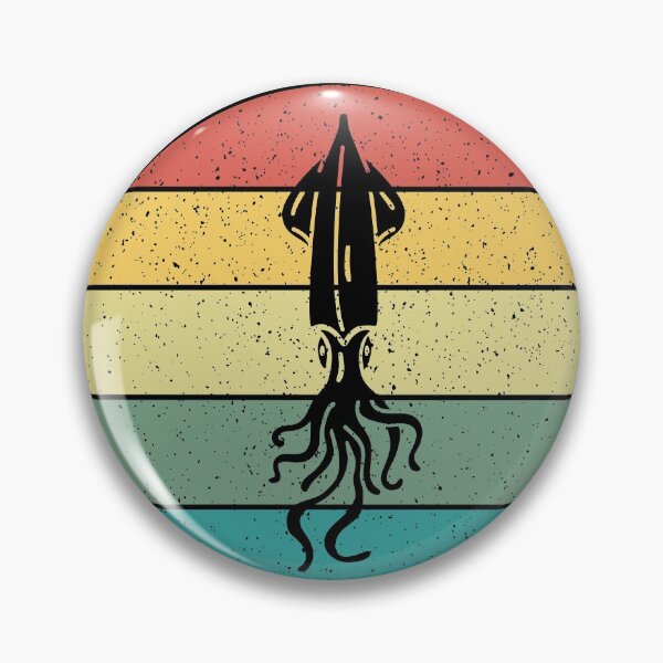 Item preview, Cuttlefish Retro Vintage  designed and sold by Salvadax.