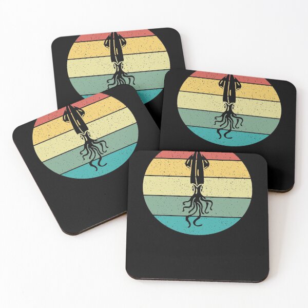 Item preview, Cuttlefish Retro Vintage  designed and sold by Salvadax.