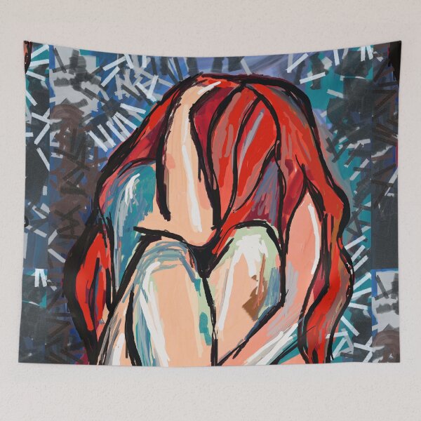 Item preview, Stop violence woman designed and sold by Silvia Galliani.