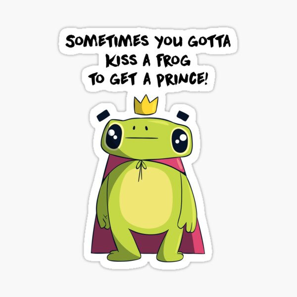 Froschkönig Sticker