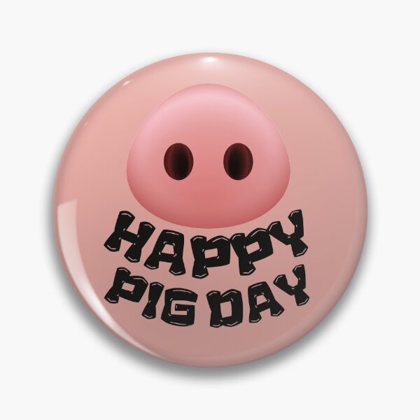 Item preview, National Pig Day  designed and sold by VBeesTees.