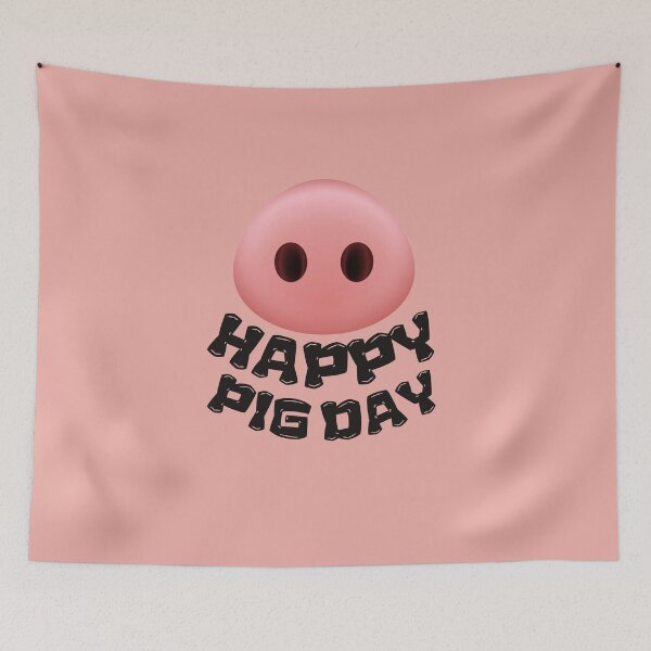 Item preview, National Pig Day  designed and sold by VBeesTees.
