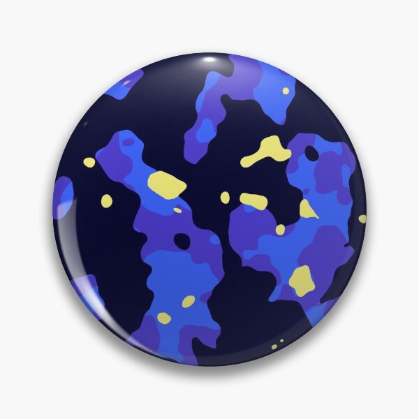 Item preview, Abstract Organic Blue Pattern designed and sold by warmfuzzylogic.