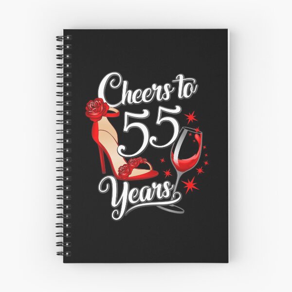 Item preview, 55th Birthday. Cheers to 55 years women’s, ladies designed and sold by iclipart.