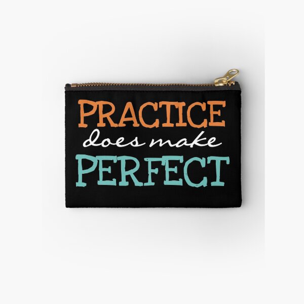 Item preview, Inspirational and Motivational Quotes Practice Makes Perfect designed and sold by peacockcards.