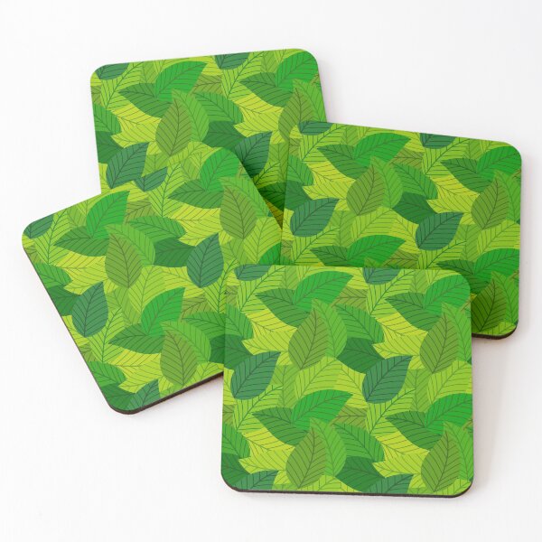 Item preview, Green leaves pattern designed and sold by StudioBarcelona.