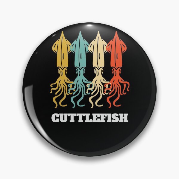 Item preview, Cuttlefish Retro Vintage Design  designed and sold by Salvadax.