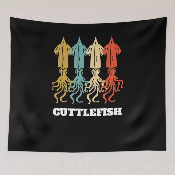Item preview, Cuttlefish Retro Vintage Design  designed and sold by Salvadax.