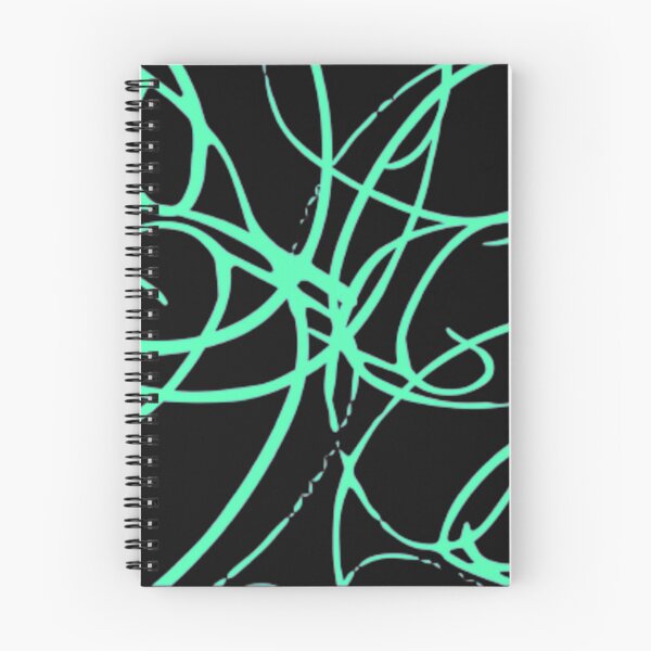 Item preview, Líneas verdes brillantes abstractas designed and sold by JoooyDesign.