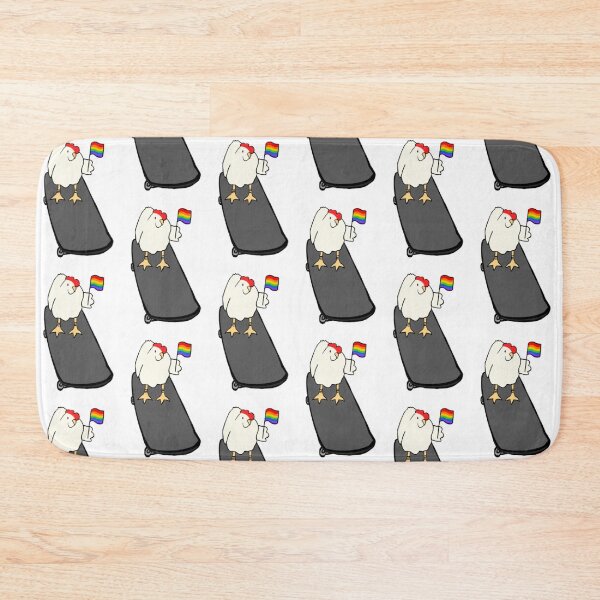 Item preview, Skater Chicken designed and sold by emisnotcold.