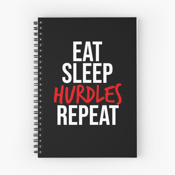 Item preview, Eat sleep hurdles repeat designed and sold by Dinashop.