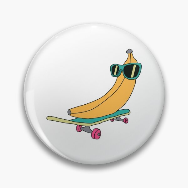 Item preview, Cool Skater Banana designed and sold by Gabriela Simon.