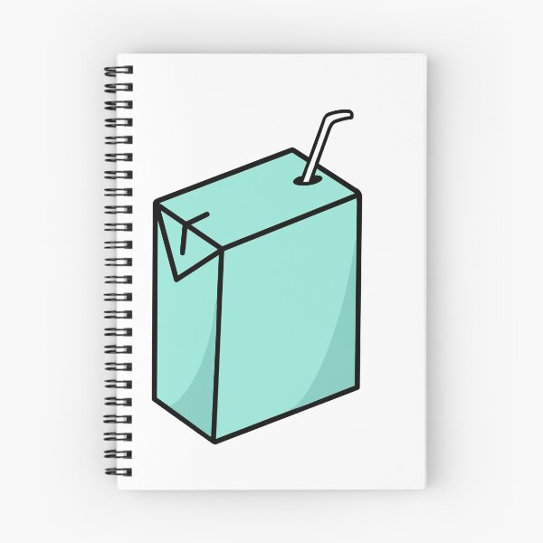 Item preview, turquoise juice box  designed and sold by disclaimersong.