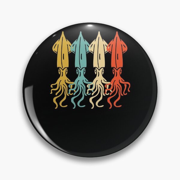 Item preview, Retro Vintage Cuttlefish designed and sold by Salvadax.