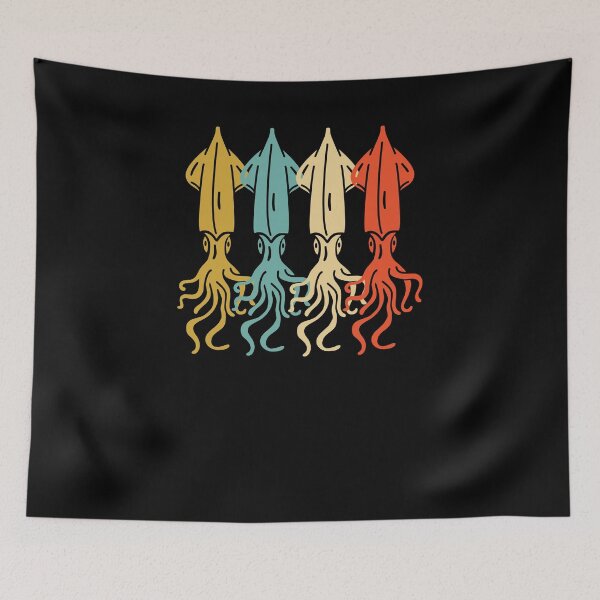 Item preview, Retro Vintage Cuttlefish designed and sold by Salvadax.