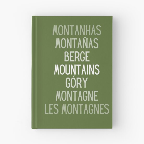 Item preview, Mountains, foreign languages designed and sold by Unchainthebeast.