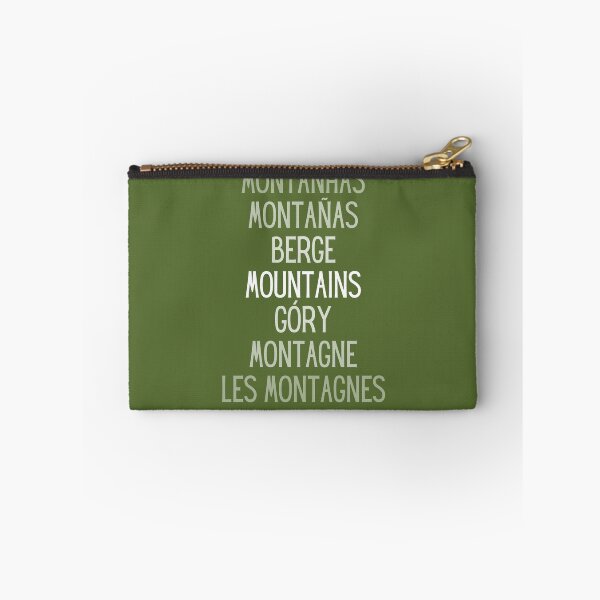 Item preview, Mountains, foreign languages designed and sold by Unchainthebeast.