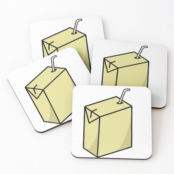 Item preview, yellow juice box  designed and sold by disclaimersong.