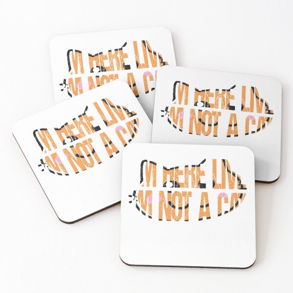 Item preview,  I'M  HERE LIVE, I''M NOT A CAT, ZOOM MEETING designed and sold by Limitless Store.