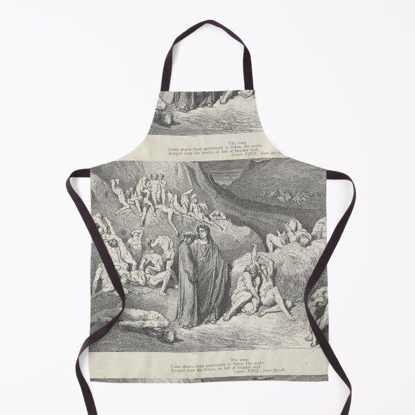 Item preview, Etching from Dante's Inferno designed and sold by Vintage Designs +.