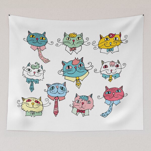 Item preview, Business cats designed and sold by wearelefties.