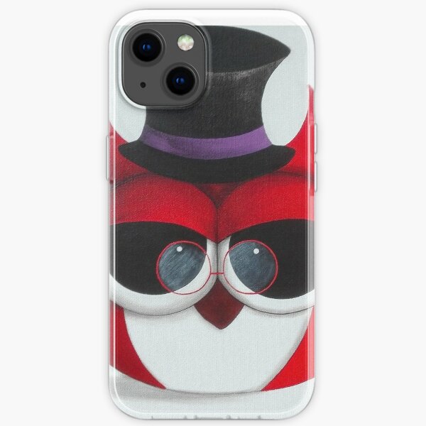 Orange owl - Mr Chou iPhone Soft Case