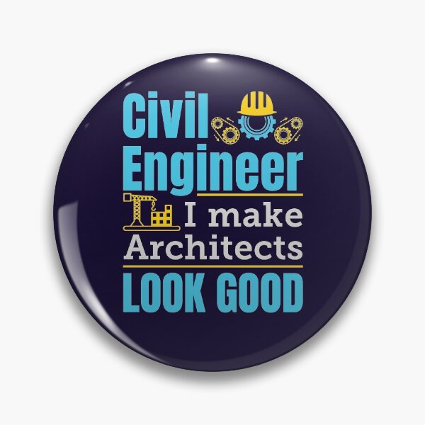 Item preview, Civil Engineer I Make Architects Look Good Funny Engineering Gift designed and sold by jaygo.