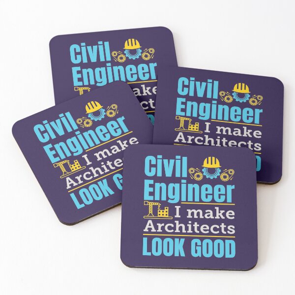 Item preview, Civil Engineer I Make Architects Look Good Funny Engineering Gift designed and sold by jaygo.