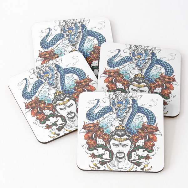 Item preview, Knight, Roosters and Blue Dragon designed and sold by Silver-wind.