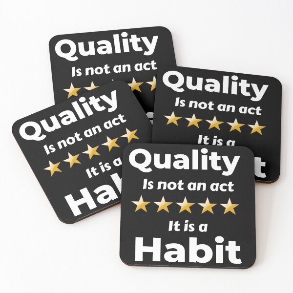 Item preview, Quality Is Not An Act It Is A Habit designed and sold by Johan Liebert.