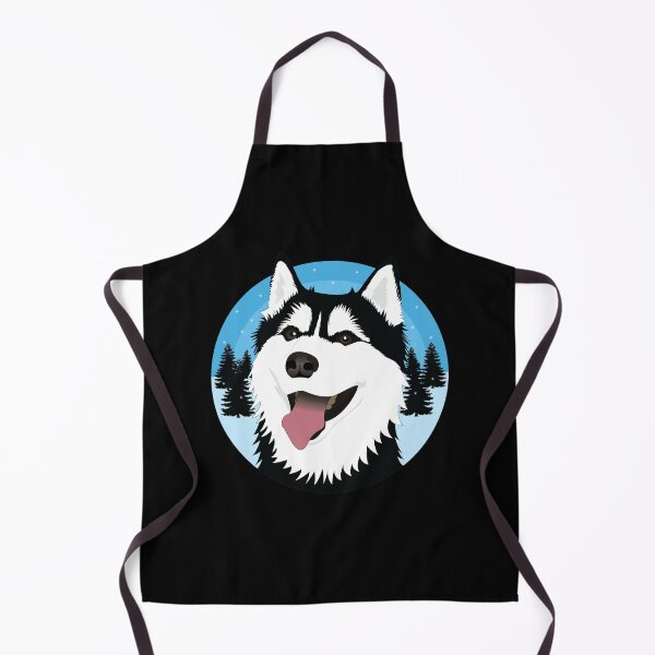Artikelvorschau, Niedlicher Siberian Husky im Schneewald entworfen und verkauft von Printend _.