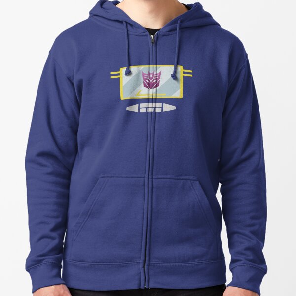 transformers zip up hoodie