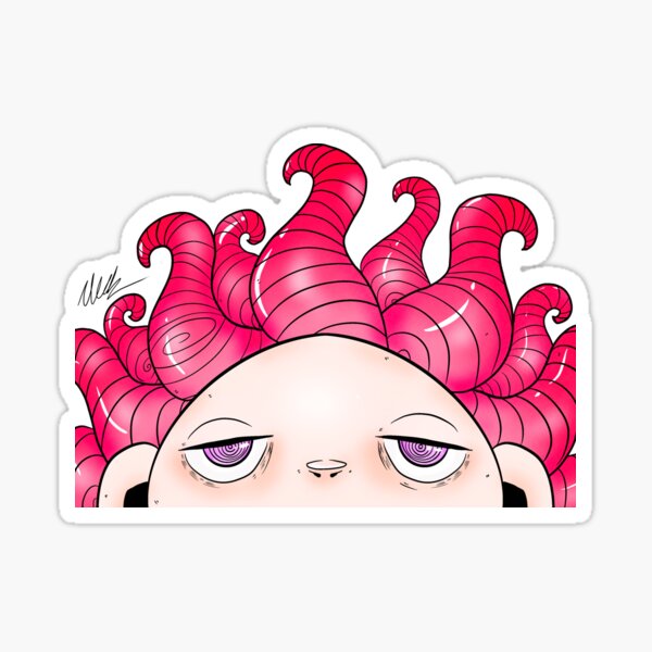 Peak a boo Sticker