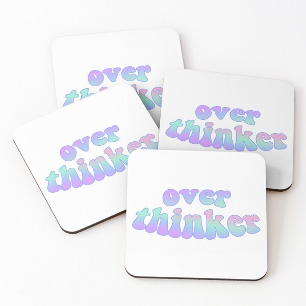 Item preview, Overthinker sticker  designed and sold by stickersxbecca.