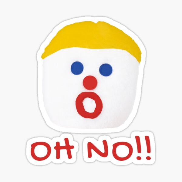 Oh No Mr Bill Sticker For Sale By Nostalgia Kids Redbubble