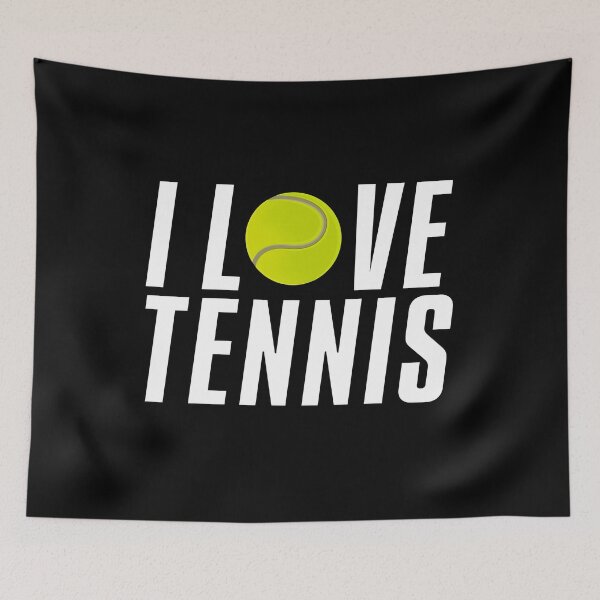 Item preview, I Love Tennis T-Shirt designed and sold by LAST WEEK'S STOLEN AESTHETICS.