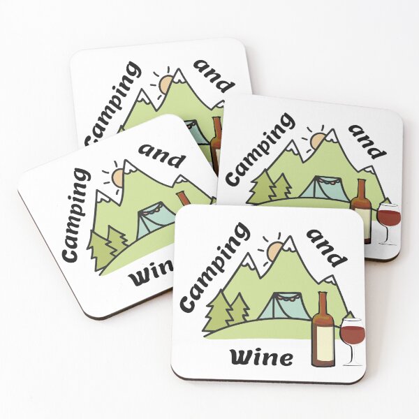 Item preview, Camping and Wine designed and sold by digoarpi.