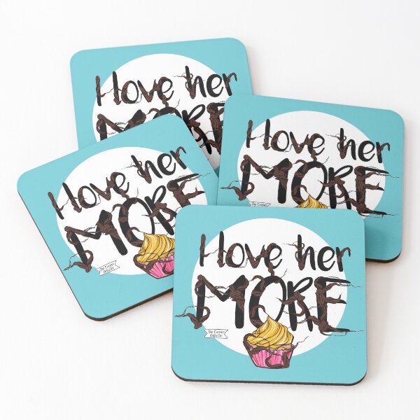 Item preview, I love her MORE! designed and sold by brudyr.