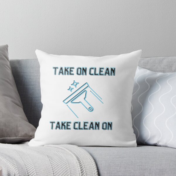 Item preview, Take On Clean Squeegee Window Cleaning Humor designed and sold by SavvyCleaner.