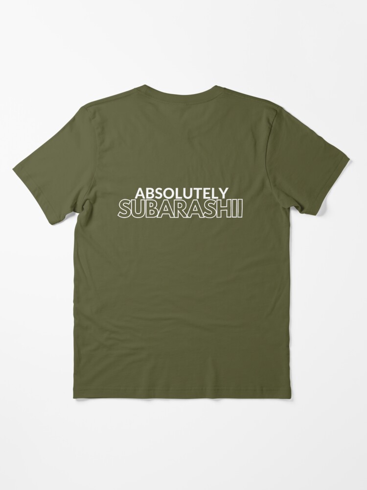 Absolutely Subarashii Essential T-Shirt for Sale by Quineveer Alice