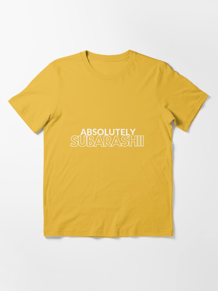 Absolutely Subarashii Essential T-Shirt for Sale by Quineveer Alice