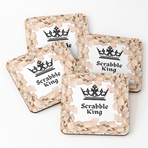 Item preview, Diseño Cool Scrabble King designed and sold by Andrea Mattinson.