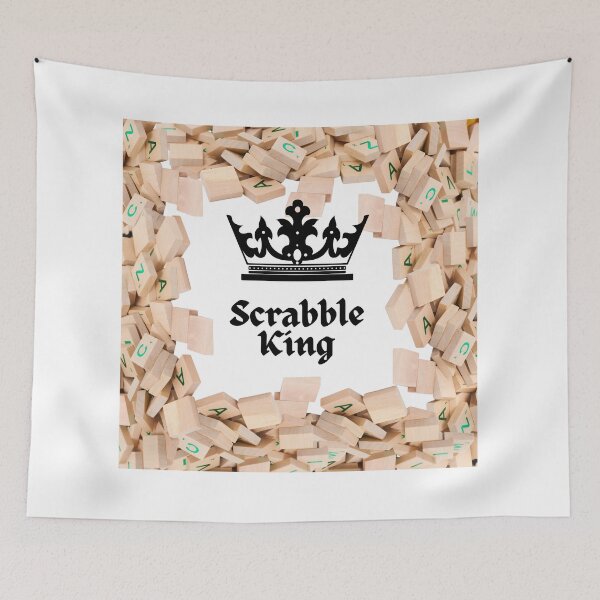 Item preview, Cool Scrabble King Design designed and sold by Andrea Mattinson.