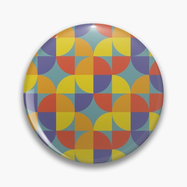 Item preview, Retro 60s vintage geometric style pattern designed and sold by designandclouds.