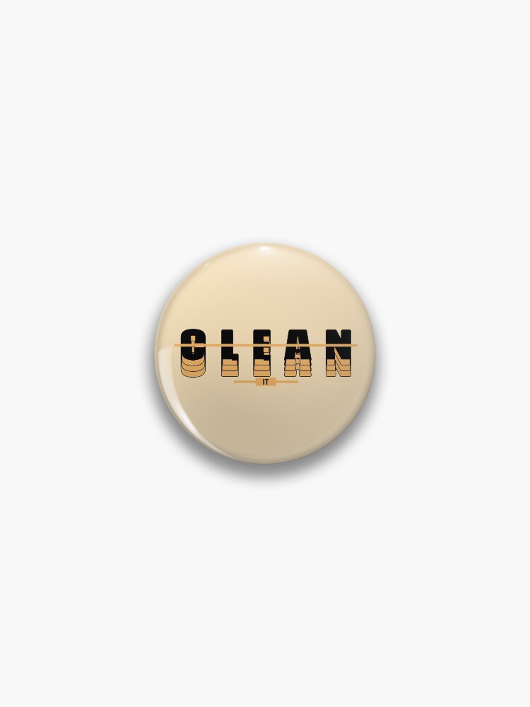 Thumbnail 1 of 3, Pin, Retro Clean It Fun Cleaning Housekeeping Lady Gifts designed and sold by SavvyCleaner.