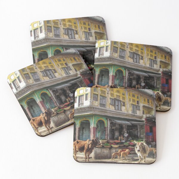 Item preview, Street in Pushkar designed and sold by SACRED NATURE DESIGNS.