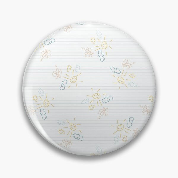 Item preview, Cute scribble sun in sky kids doodle background designed and sold by Limolida.
